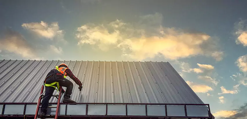 Commercial Built-Up Roof Installation in Harrison