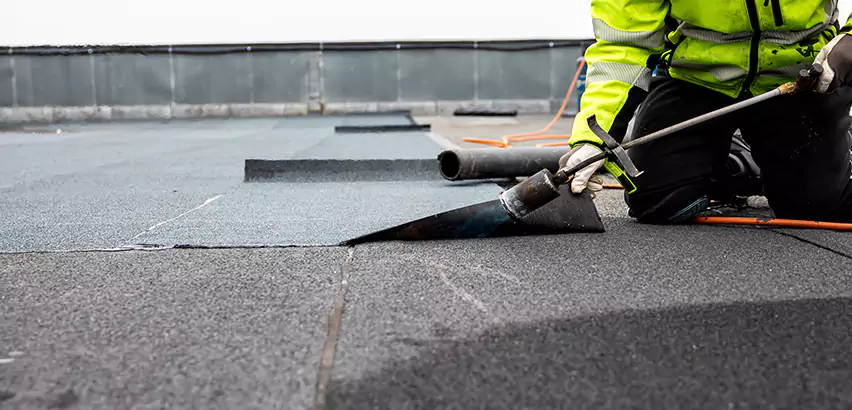 Residential Flat Roof Repair in Harrison