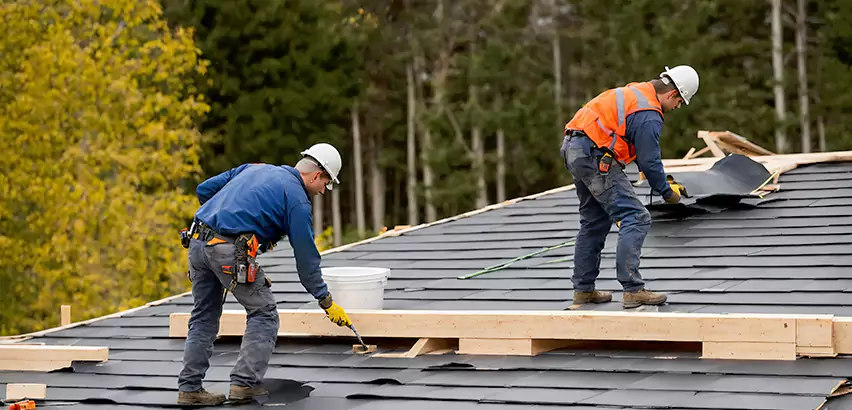 Garage Felt Roof Replacement in Harrison