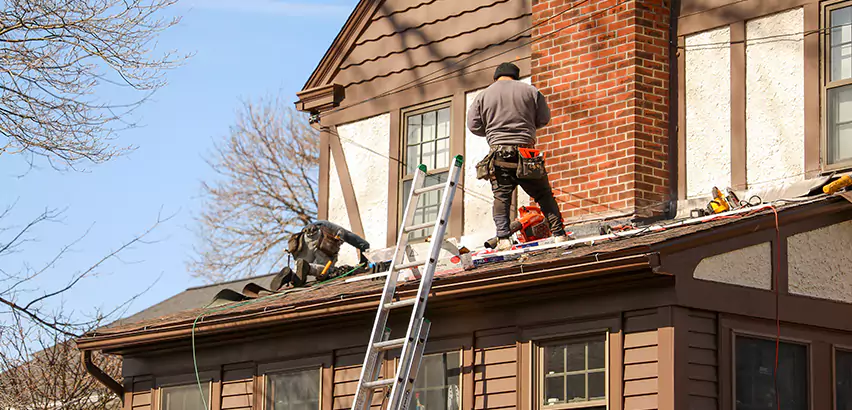 Roof Siding Trim Repair in Harrison