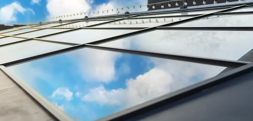 Flat Roof Skylight Installation in Harrison