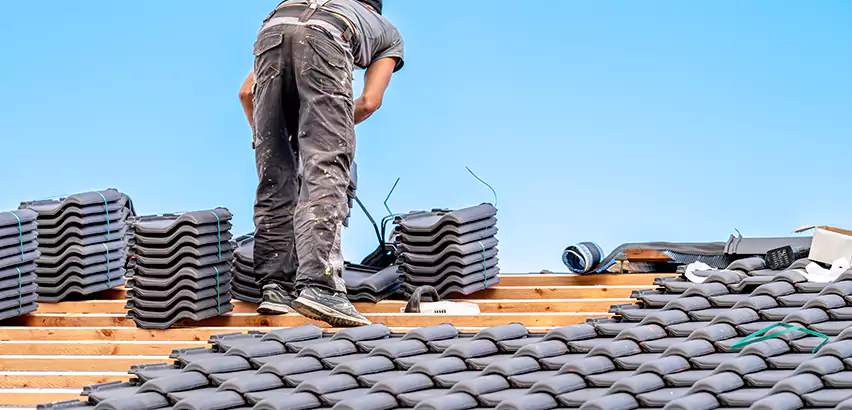 Replacing Tile Roof Underlayment in Harrison
