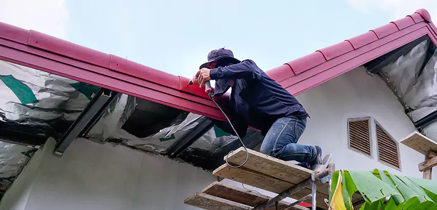 Residential Wind Damage Roof Repair in Harrison