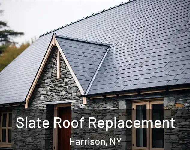  Slate Roof Replacement Harrison, NY