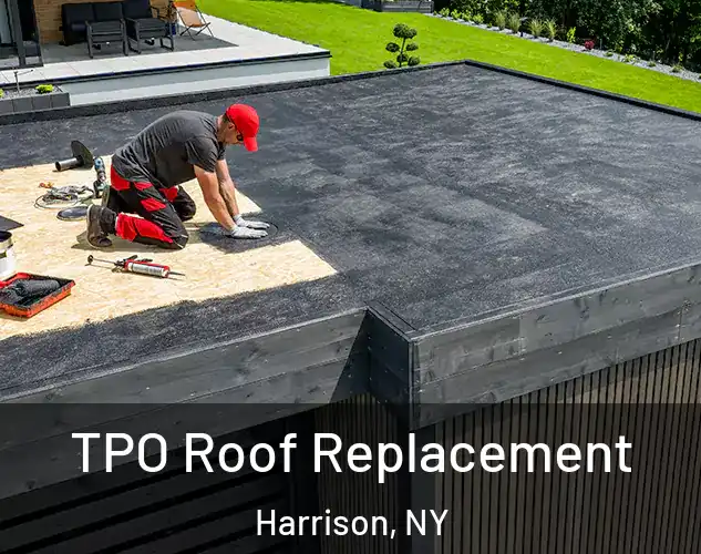  TPO Roof Replacement Harrison, NY